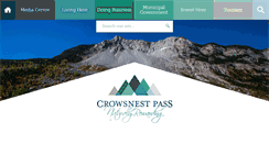 Desktop Screenshot of crowsnestpass.com